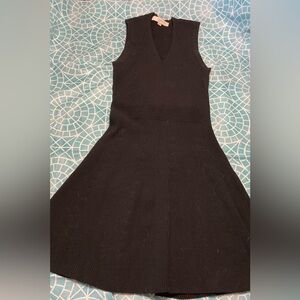 Loft black sweater dress.
